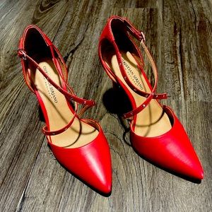 Red high heels